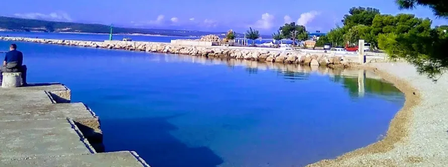 Kaštel Beach in Crikvenica